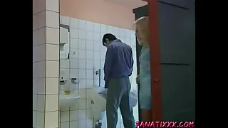 German mature woman fucked in introduce toilet