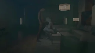 3D fair-haired Asian whore cheating up big old dick